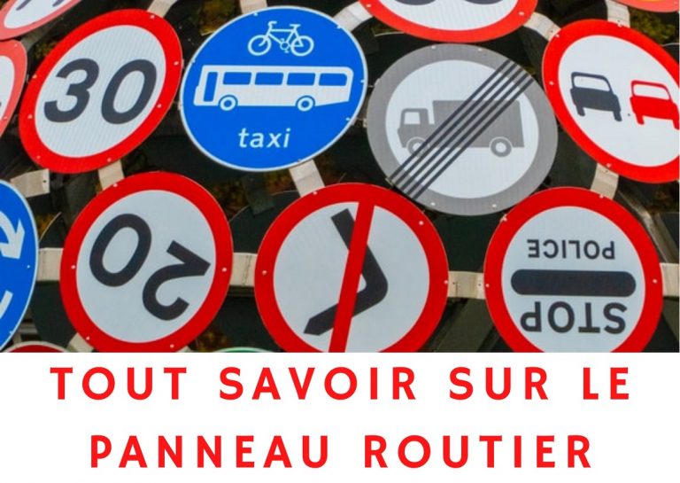 panneau routier