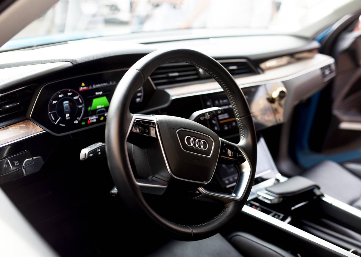 intérieur avec accessoires Audi